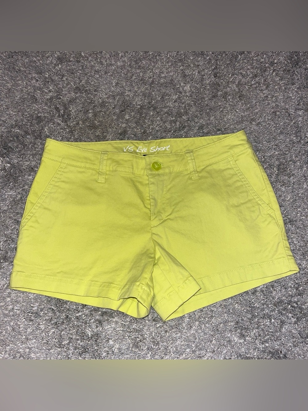Victoria's Secret Eva Short — Women's Lime Green Bermuda Shorts